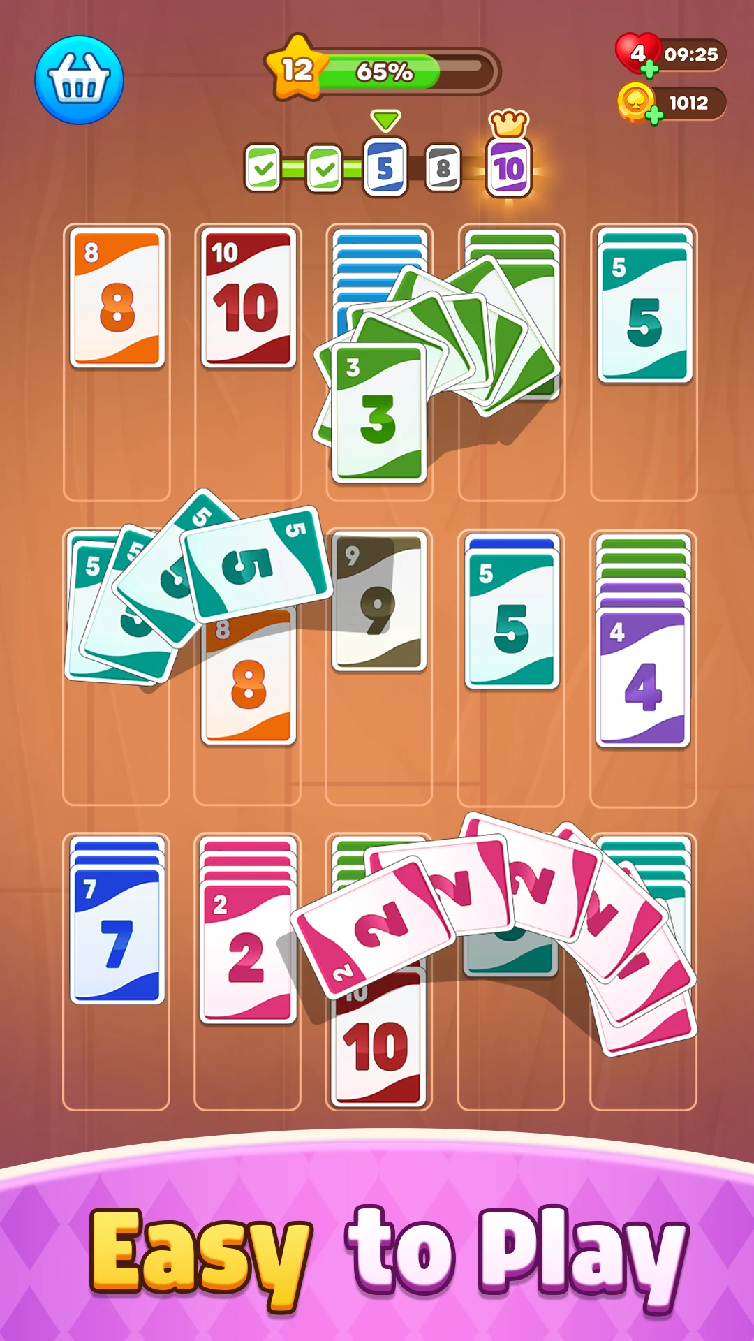 Solitaire Stack Sort screenshot