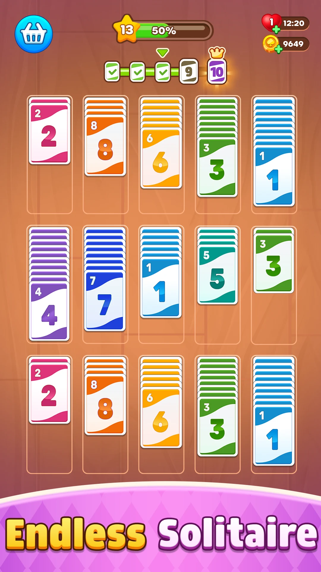 Solitaire Stack Sort screenshot